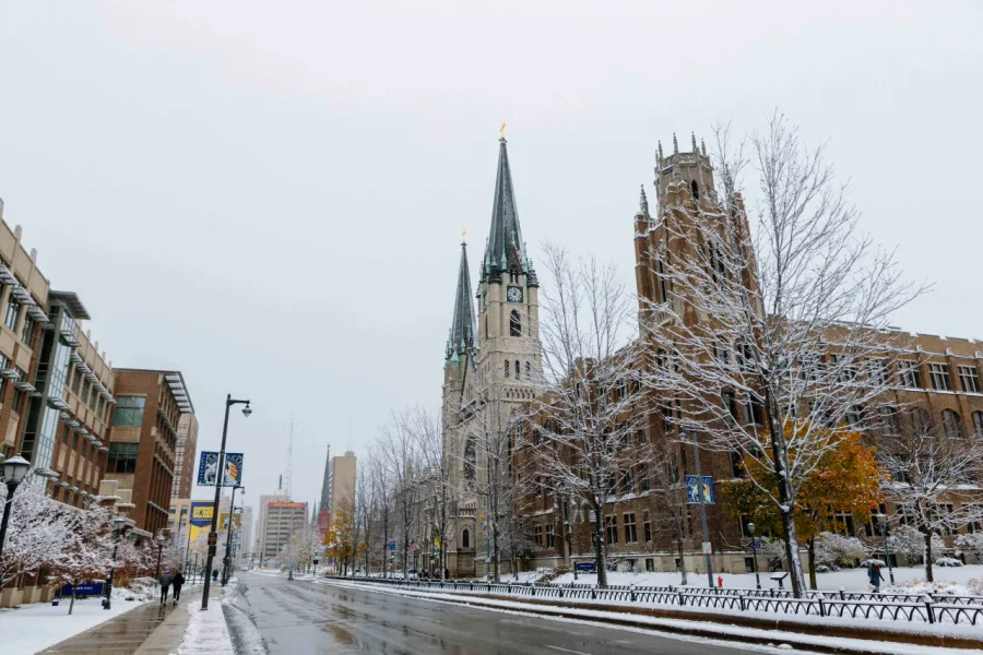 Marquette University in Milwaukee, Wisconsin. (Photo by Danielggpeters/Wikimedia/Creative Commons)