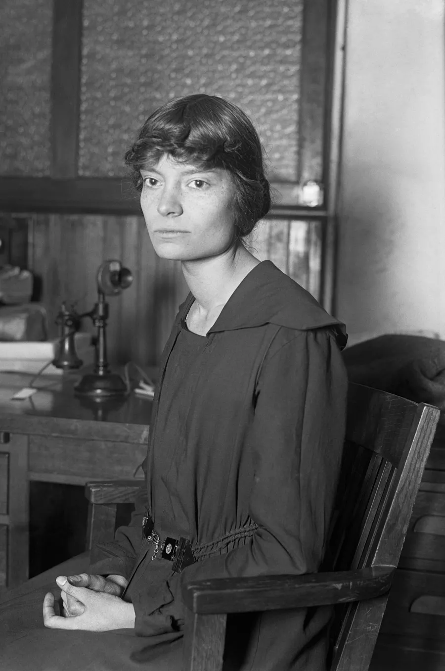 Dorothy Day, American journalist, social activist and Catholic convert.